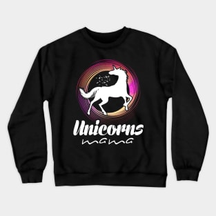 Unicorn Mama Crewneck Sweatshirt